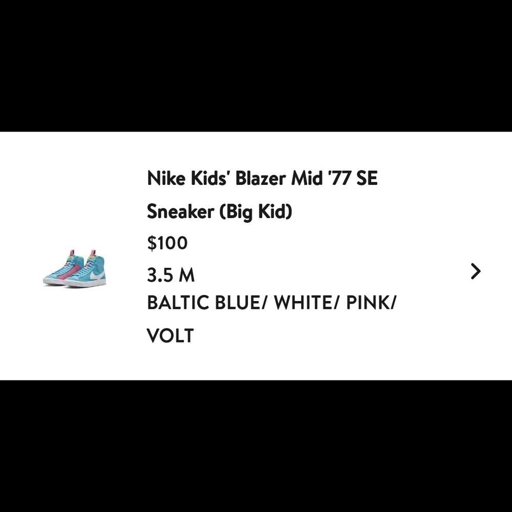 Some Wear Nike Blazer Mid '77 SE Baltic Blue Sneakers